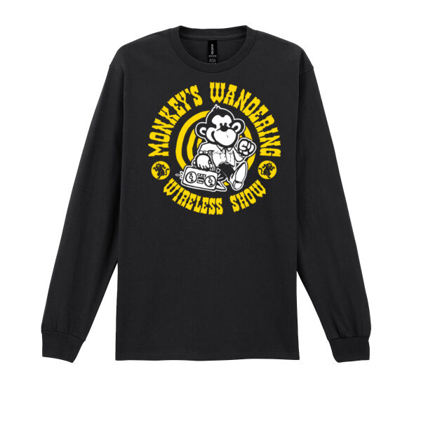 Monkey's Wandering Wireless Show - Long Sleeved T-Shirt Thumbnail